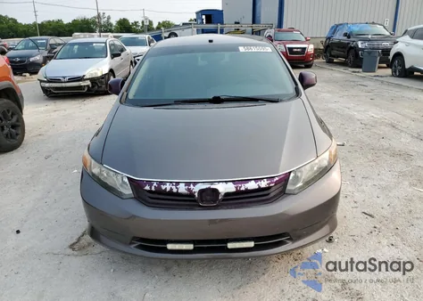 2012 Honda Civic Lx from USA, damaged, VIN 2HGFB2F55CH535281